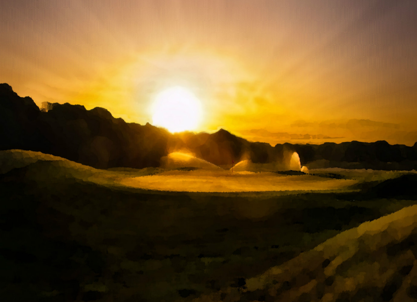 Landscape of Golf Course 03